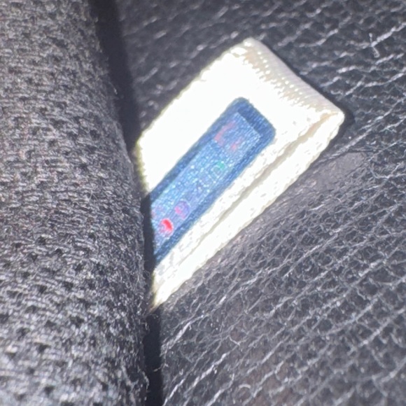 Jimmy Choo Black Suede Leather Silver Studded Finley Mini Crossbody Bag Chain - Picture 11 of 12